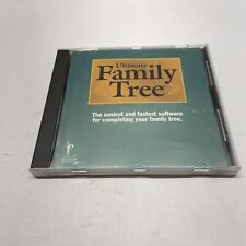 Ultimate Family Tree Software PC CD ROM 1997 genealogía de ascendencia ADN segunda mano  Embacar hacia Argentina