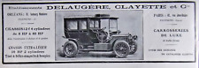 1908 automobiles delaugère d'occasion  Expédié en Belgium