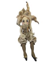 Prateleira de boneca de pano feita à mão rosto pintado à mão bruxa fada noiva braços articulados comprar usado  Enviando para Brazil