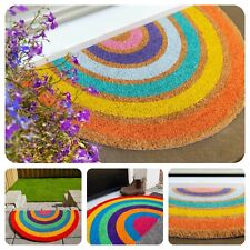 Coir rainbow doormats for sale  Shipping to Ireland
