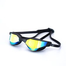 Óculos de natação profissional adulto à prova d'água à prova de neblina óculos de corrida banhados a prata comprar usado  Enviando para Brazil
