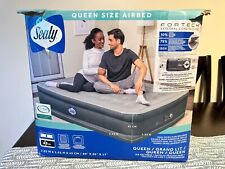 *ex display* Sealy Fortech Queen Size Airbed with Built-in Pump And Carry Bag, used for sale  Shipping to South Africa