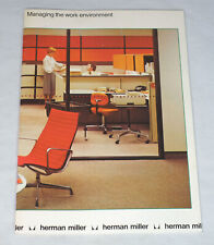 Usado, Vintage 1979 Herman Miller Ação Móveis de Escritório Folheto Catálogo comprar usado  Enviando para Brazil