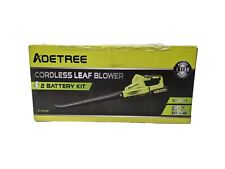 AEOTREE Cordless Leaf Blower W/ 2 Batteries  for sale  Shipping to South Africa