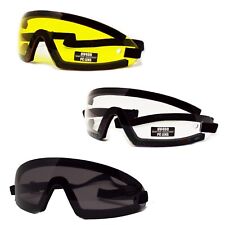 Used, DZ Goggles for SkyDiving, ParaGliding, Cycling, MTB, E-Bike |Shatterproof UVA/B for sale  Shipping to South Africa