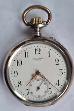 IWC SCHAFFHAUSEN Zegarek kieszonkowy 800s Srebrny Złote krawędzie Zegar Stary Lubeka Kahler 1904 na sprzedaż  PL