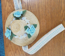 Raffia hat ornament for sale  STOURBRIDGE