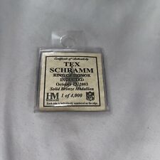 Tex schramm ring for sale  Huntertown