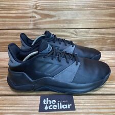Adidas Mens 11 Streetflow Basketball Shoes Black / Gray Lace Up Athletic Sneaker, used for sale  Shipping to South Africa