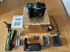 Nikon d200 camera for sale  CHESTERFIELD
