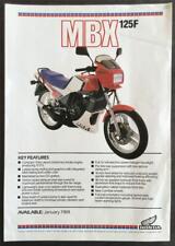 Honda mbx 125f for sale  LEICESTER