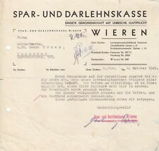 Wieren brief 1945 gebraucht kaufen  Leipzig