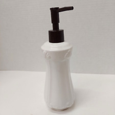 Dispensador de jabón de mano blanco Rosie dispensador de jabón líquido de cerámica con bomba negra segunda mano  Embacar hacia Mexico