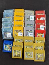 Usado, NGBG - Autêntico Pokemon Gameboy Color Game Boy Pokemon CRISTAL VERMELHO AMARELO comprar usado  Enviando para Brazil
