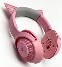 Fone de ouvido supra-auricular Razer Kraken BT Pink Kitty Edition sem fio protetor auricular faltando comprar usado  Enviando para Brazil