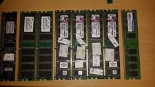 7  DESKTOP DDR MEMORY (Sticks) Smsung Kingston Silikon Power 2GB 512 128 for sale  Shipping to South Africa