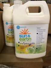Amaciador/condicionador de tecido líquido natural sem perfume Sun & Earth 2 galões comprar usado  Enviando para Brazil