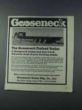 1981 gooseneck flatbed for sale  Madison Heights