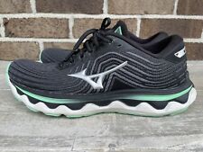 Mizuno Wave Horizon 6 Women’s Running Shoes Size 9.5 Gray Silver Teal for sale  Shipping to South Africa