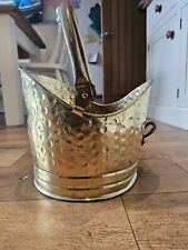 brass coal bucket for sale  BOLTON