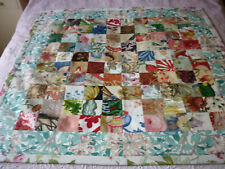 Patchwork quilt throw for sale  WIGAN