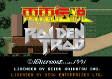 Juego Raiden Trad - Sega Genesis segunda mano  Embacar hacia Argentina