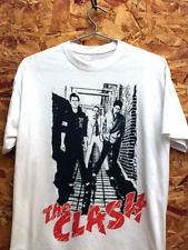 Käytetty, The Clash English Rock Music Band T-Shirt Cotton For Men Tee S-234XL T486 myynnissä  Leverans till Finland