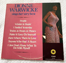 Disco de Vinil Sings Her Very Best Dionne Warwick, 1971 Funk/Soul Álbum LP comprar usado  Enviando para Brazil