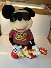 Disney Rock Star Mickey Mouse 2010 interactivo Fisher precio Mattel 14,5"" probado segunda mano  Embacar hacia Argentina