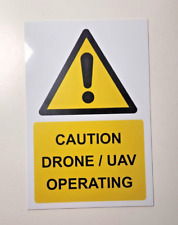Caution drone uav for sale  MANCHESTER