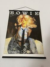Original 1983 David Bowie Serious Moon Light Open Air Concert German Rock Poster segunda mano  Embacar hacia Argentina