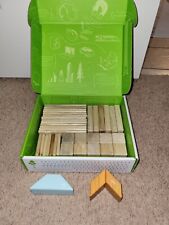Tegu magnetic wooden blocks original set natural 39 pieces for sale  Shipping to South Africa
