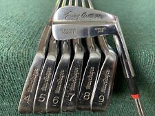 MacGregor Tommy Armour Silver Scott Tourney 915 Iron Set- RH, 3-9, Leather Grips, used for sale  Shipping to South Africa