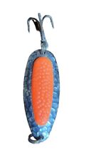 Blue Fox Pixie 01-30-1/2 Orange/Silver Fishing Spoon for sale  Shipping to South Africa