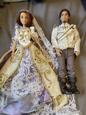 Muñecas personalizadas de boda Rapunzel y Flynn Disney Diseñador enredado Princesa limitada segunda mano  Embacar hacia Argentina