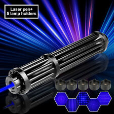Kit de conjunto de luzes de feixe de caneta ponteiro laser azul atualizado de 5 watts e estojo premium comprar usado  Enviando para Brazil