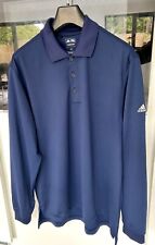 Adidas Golf Shirt Sz LARGE 42 - 44” Chest. Long Sleeved for sale  Shipping to South Africa