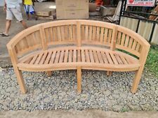 Teak bench for sale  SWINDON