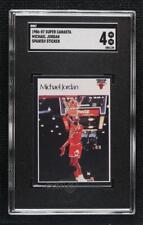 Usado, 1986 pegatinas de la NBA Super Canasta Michael Jordan SGC 4 novato de la corte de radiocontrol segunda mano  Embacar hacia Argentina