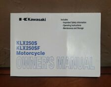 Klx250s klx250sf motorcycle for sale  Brookline