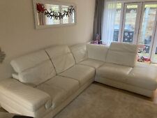 Italsofa leather corner for sale  READING