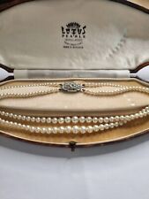 vintage pearls necklace lotus for sale  NORTH SHIELDS