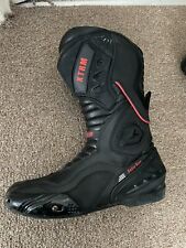 mens motorcycle boots for sale  WARRINGTON