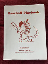 polk ron baseball playbook for sale  Shadyside