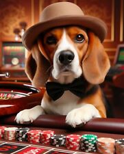 Beagle playing roulette d'occasion  Expédié en Belgium