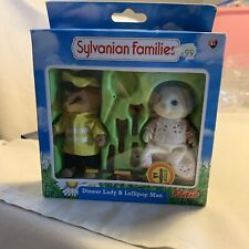 Sylvanians Lollipop Man & Dinner Lady Set In Original Box for sale  Shipping to South Africa