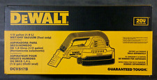 Used, DEWALT 20V MAX Cordless Portable Wet/Dry Vacuum Kit (DCV517B) for sale  Farmington