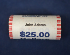 John Adams Presidential $1 One Dollar Coin UNC Unopened Roll for sale  Shipping to South Africa
