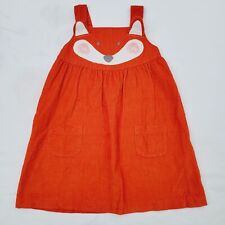Usado, Camiseta JoJo Maman Bébé bebê menina veludo laranja rosto de raposa - tamanho 18/24 meses comprar usado  Enviando para Brazil
