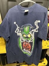 Usado, Camiseta vintage Tazmania Devil años 90 Frankenstein Halloween 1994 Warner Bros para hombre XL segunda mano  Embacar hacia Mexico